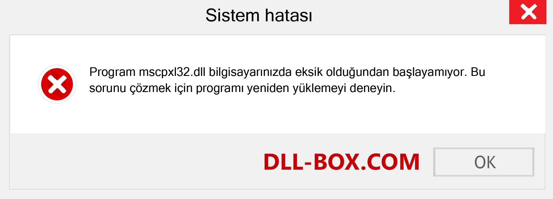 mscpxl32.dll dosyası eksik mi? Windows 7, 8, 10 için İndirin - Windows'ta mscpxl32 dll Eksik Hatasını Düzeltin, fotoğraflar, resimler